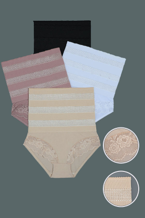 Corsete - Chilot clasic modelator cu talie foarte inalta TANG-A4298