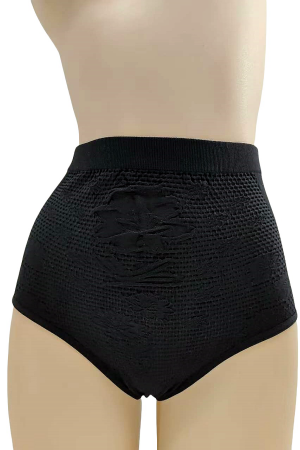Chiloți clasici - Chilot clasic modelator cu talie inalta 532negru