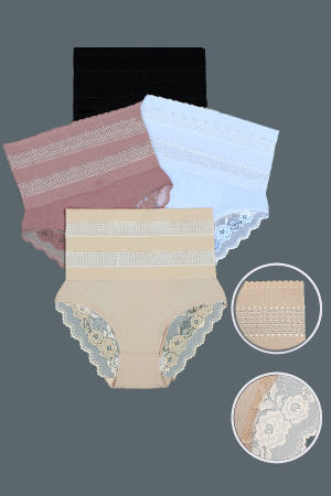 Corsete - Chilot clasic modelator cu talie foarte inalta TANG-A4299