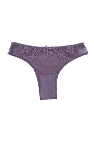 Chiloți brazilieni - Chiloti brazilieni din bumbac 85-304roz