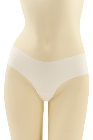 Chiloți clasici - Chiloti clasici cu segmente transparente CT-Q8201alb