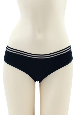 Chiloți clasici - Chiloti clasici din material elastic WNS-T15negru