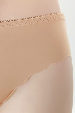 Chiloți clasici - Chiloti clasici lycra cu insertii dantela TANG-A4372bej