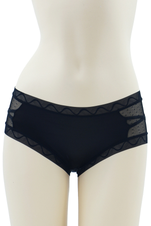 Damă - Chiloti sexy semitransparenti, model clasic MFF780