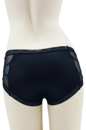 Damă - Chiloti sexy semitransparenti, model clasic MFF780