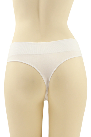 Chiloți tanga - Chiloti tanga CT-01alb