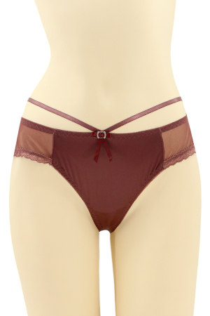 Chiloți tanga - Chiloti tanga CT-Q8064visiniu