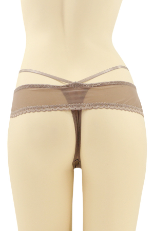 Chiloți tanga - Chiloti tanga CT-Q8064maro