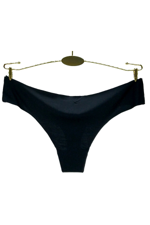 Chiloți tanga - Chiloti tanga fara cusaturi 87393negru