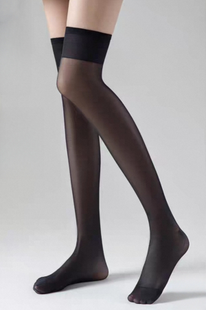 Ciorapi sexy transparenti, 3 sferturi YD-HB01negru [7]