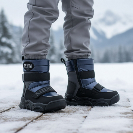 Cizme - Cizme de zapada impermeabile T-10295-B