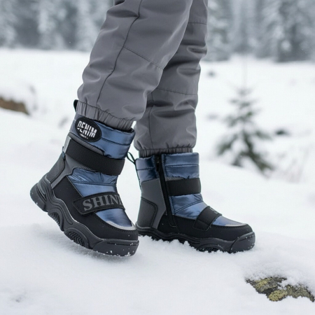 Cizme - Cizme de zapada impermeabile T-10295-B