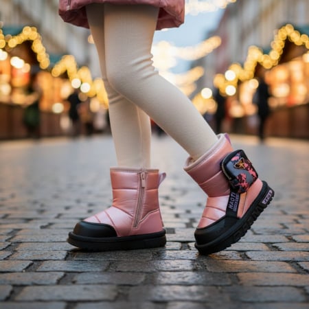 Cizme - Cizme imblanite A8870-2