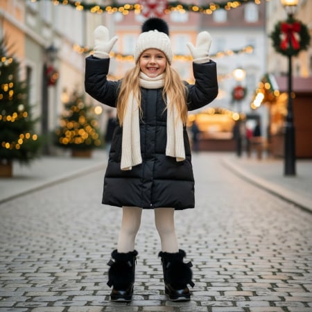 Copii - Cizme imblanite A8898