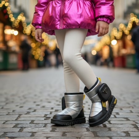 Cizme - Cizme imblanite A8870-6