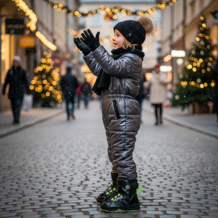 Cizme - Cizme imblanite C-D8908