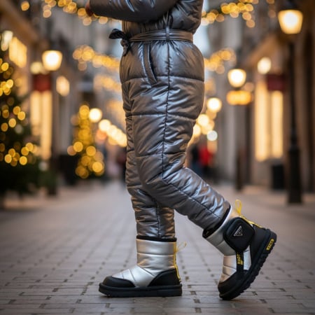 Cizme - Cizme imblanite A8870-6