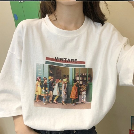 Tricouri și Maiouri - Tricou CN03 alb
