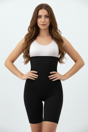 Colanți - Colanti scurti modelatori cu efect push-up 1149negru