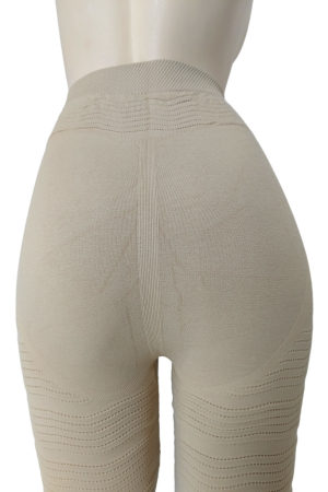 Colanți - Colanti scurti modelatori cu efect push-up 580bej