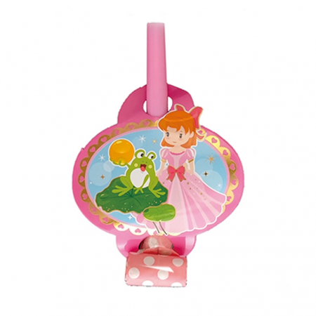 Articole party - Set 6 suflatori pentru petrecere 8.5 x 13 cm QT9748