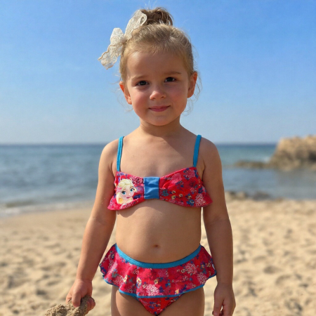 Costume de baie - Costum de baie intreg cu Frozen ER1868