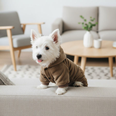 Haine - Costumas de dinozaur cu gluga XINA2104maro