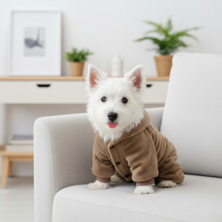 Haine - Costumas de dinozaur cu gluga XINA2104maro