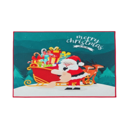 Preșuri - Covoras decorativ pentru intrare, model Craciun 6220-2521