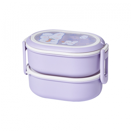 Articole pentru bucătărie - Cutie alimentara pentru pranz 2000 ml SHYE-6447mov