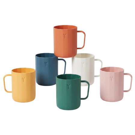 Căni și cești - Set 6 cani plastic SHYE-6586