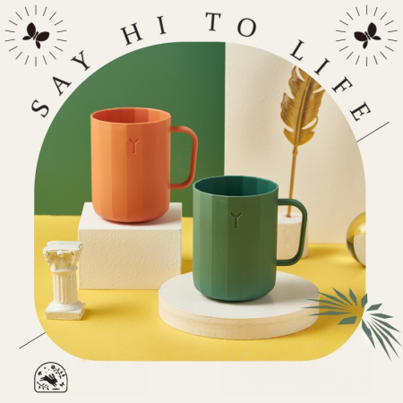 Căni și cești - Set 6 cani plastic SHYE-6586