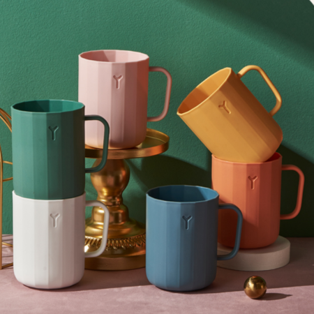 Căni și cești - Set 6 cani plastic SHYE-6586