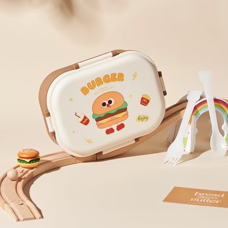 Articole pentru bucătărie - Cutie alimentara pentru pranz 1200 ml SHYE-6885maro