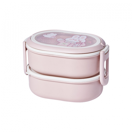 Articole pentru bucătărie - Cutie alimentara pentru pranz 2000 ml SHYE-6447roz