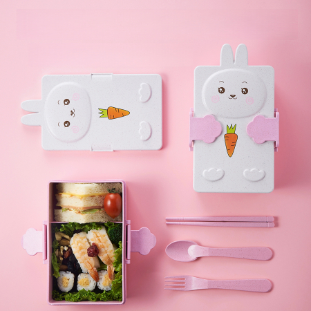 Accesorii și veselă - Cutie alimentara pentru pranz 800 ml SHYE-6209roz
