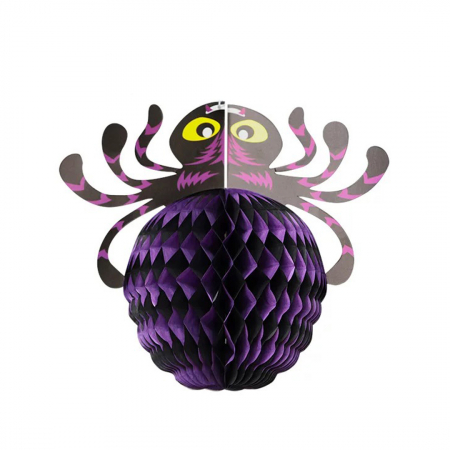 Articole pentru sărbători - Decoratiune Eventy pentru Halloween, Paianjen fagure 26CM B1-1118-11