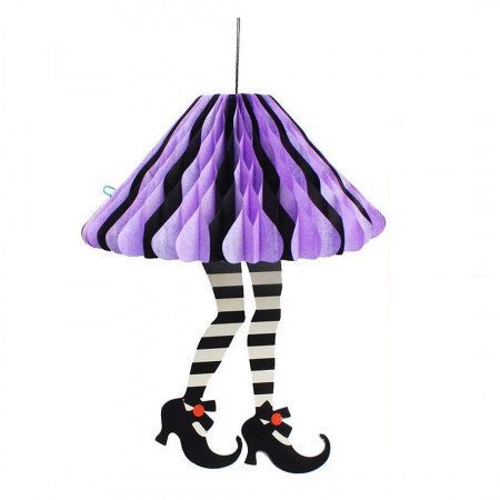 Decoratiune Eventy pentru Halloween picioare vrajitoare set 3 buc B1-1118-7/8/9 [6]