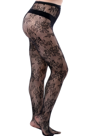 Dresuri - Dres sexy transparent cu model ZS-3010