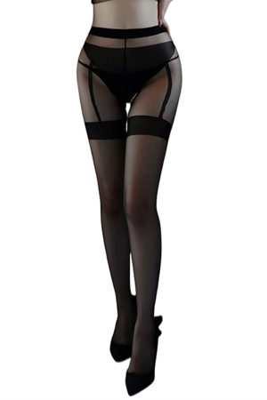 Dresuri - Dres uni cu decupaj YML-4696negru