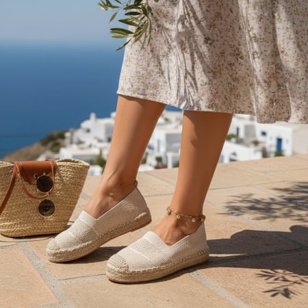 Sandale - Espadrile X26-765bej