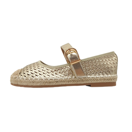 Damă - Espadrile N25-1765auriu