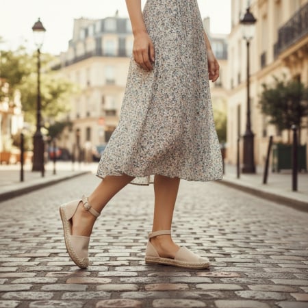ÎNCĂLȚĂMINTE DAMĂ 29.99 - Espadrile X24-1189bej