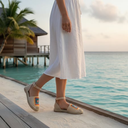 ÎNCĂLȚĂMINTE DAMĂ 29.99 - Espadrile X24-1186bej