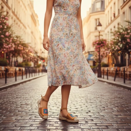 ÎNCĂLȚĂMINTE DAMĂ 29.99 - Espadrile X24-1186camel