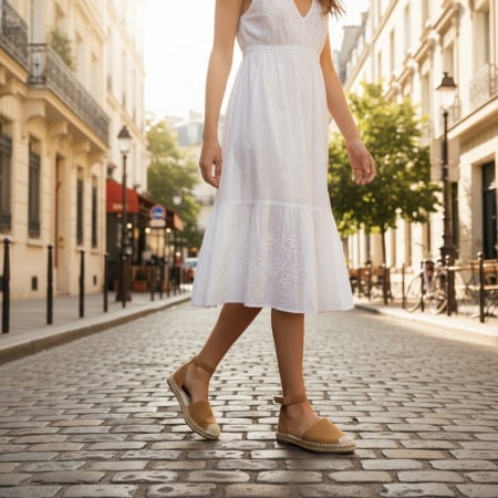 ÎNCĂLȚĂMINTE DAMĂ 29.99 - Espadrile X24-1189camel
