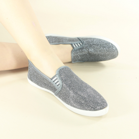 Espadrile - Espadrile ZJ-21gri