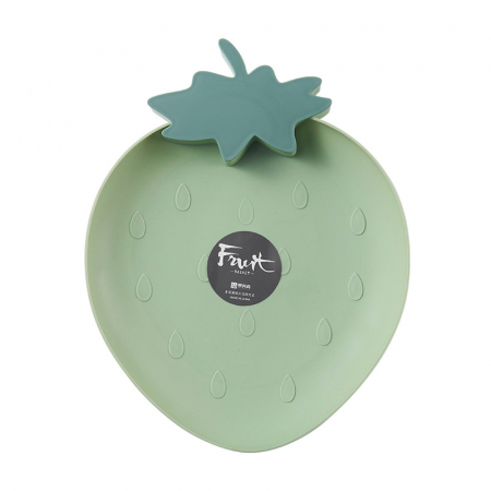 Articole casă - Farfurie din plastic in forma de capsuna 6236