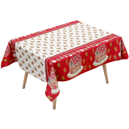 Articole casă - Fata de masa tematica, model Craciun 183 x 137 cm 2260-2501