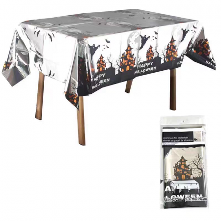 Articole pentru sărbători - Fata de masa pentru petrecerea de ' Halloween ' 183 x 137 cm 2260-9D